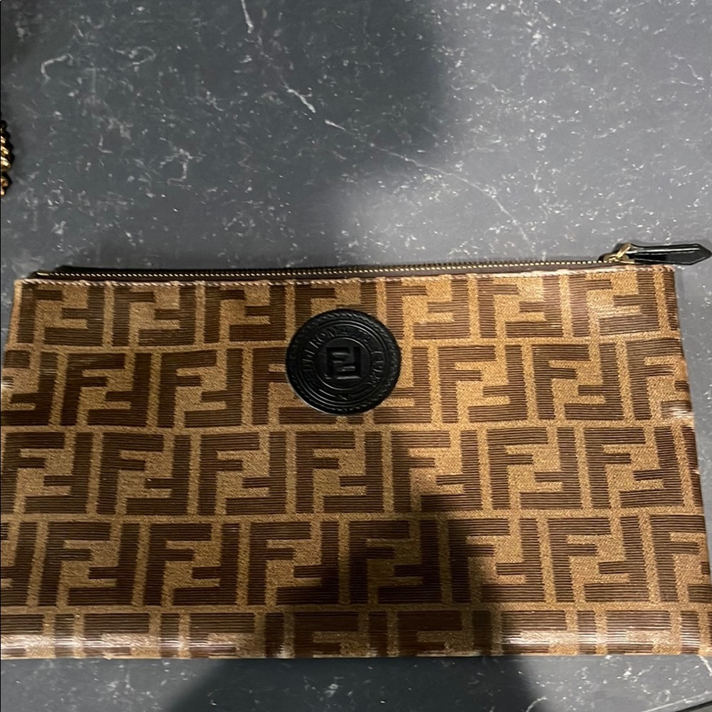 Brown Designer Men's Clutch
